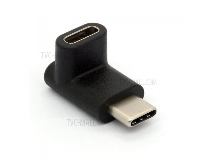 MULTYBYTE USB TYPE C CONNECTOR MALE TO FEMALE (L SHAPE)